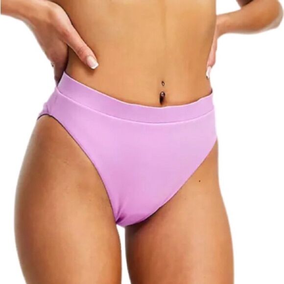 Nike Other - Nike Swimming Essentials high waist bikini bottoms in Lilac